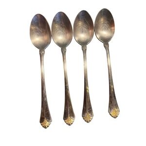 Towle Santa‎ Barbara Gold Accent 18/8 Stainless Tablespoon Set of 4 Korea